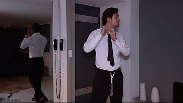 after a day of work I come home to fuck my Colombian friend