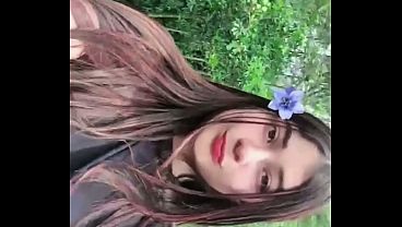 Colombiana se masturba
