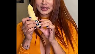 Redhead Andrea Castro will make your mouth water with her big breasts and pretty face - Brian Evansx