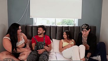 AFTERNOON WITH FRIENDS ENDS BADLY! HE SWAPES MY GIRLFRIEND AND I WATCH HER GET FUCKED HARD! - REY LEATHER