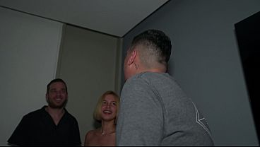 Petite colombian destroyed by two big dicks! DP