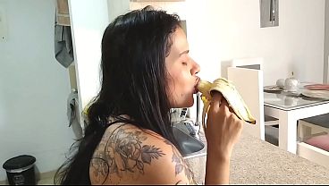 Amateur latina and her boyfriend BBC... kitchen turned into something wild"