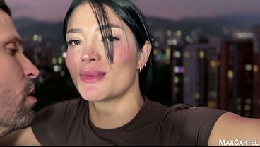 Hot evening fuck with big ass Latina Salome Gil