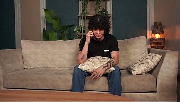 Stepson stops feeling sad thanks to his busty stepmom after she fucks him hard