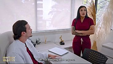 Mariana's Anatomy Episode VI: Mariana is fired after having a threesome with her boss and the secretary - Mariana Martix, Andrea Castro & Joe Dimarco