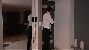 My brother-in-law is a hot Italian guy, and he comes over when my stepsister isn't home and fucks my Colombian pussy!