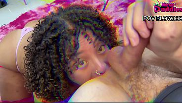 Blowjob Fairy 9: Latina Cutie EXTREME Face Fuck - RImming