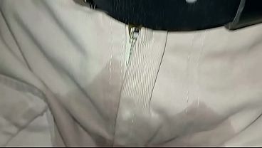 Pañal de tela orinado qué rica sensación