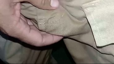 Pañal de tela orinado qué rica sensación
