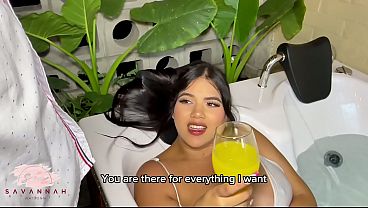 I offer a waiter money in exchange for him having sex with me on the hotel terrace - Savannah Watson