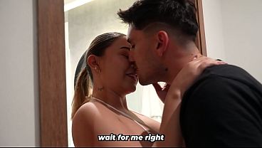 Busty stepsister ends up convinced she has the best stepbrother after trying his big dick