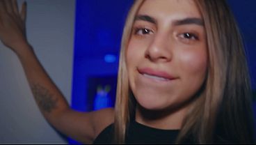 Hot big-assed JessicaOsorio squirts in her roommate's mouth and then ends up with her ass full of cum!