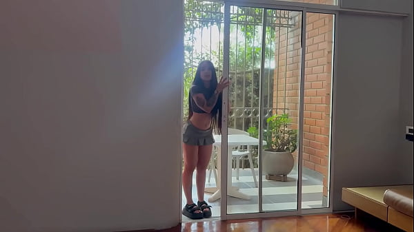 I'm going to visit my neighbor while his wife is traveling!!