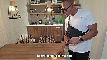 Real estate agent offers his big black cock to big-assed MILF