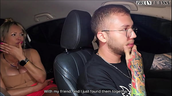 Mature Colombian Blonde Monique Fuentes Fucks Her Driver in the Car - Brian Evansx