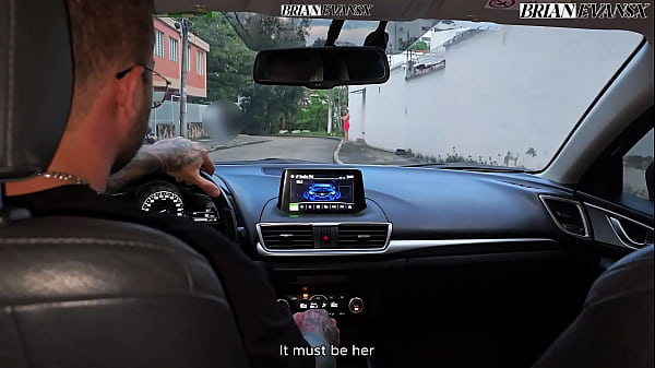 Mature Colombian Blonde Monique Fuentes Fucks Her Driver in the Car - Brian Evansx