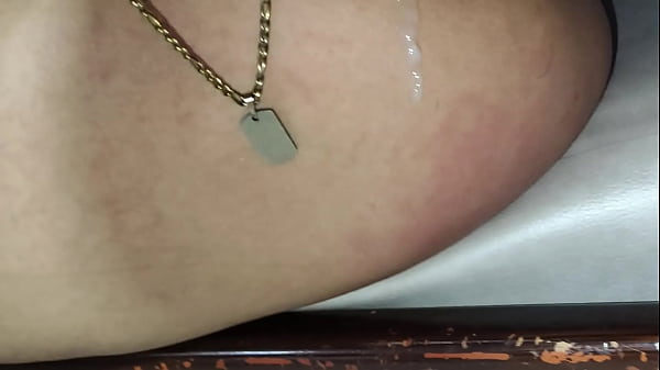 my black bull brokes my thong while fucking me rough and creampies me and eats his own cum